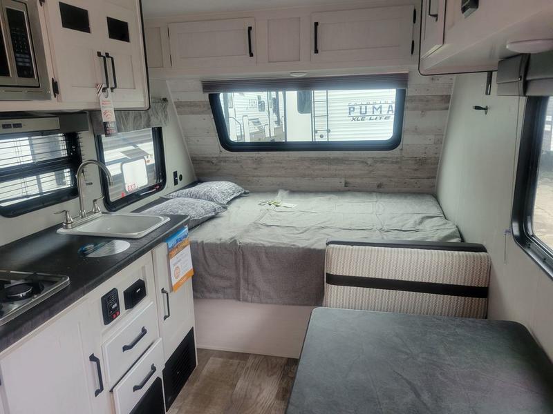 Palomino Puma Ultra Lite 12FBX Interior - travel trailers under 3500lbs