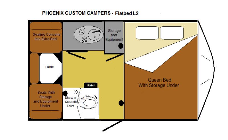 Phoenix Campers L2 Floorplan