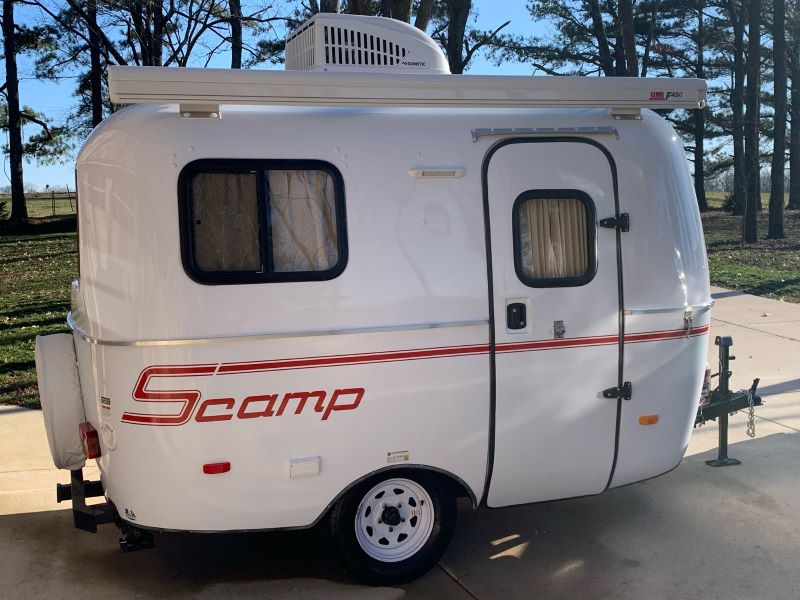 Scamp 13 Exterior - travel trailers under 3500lbs