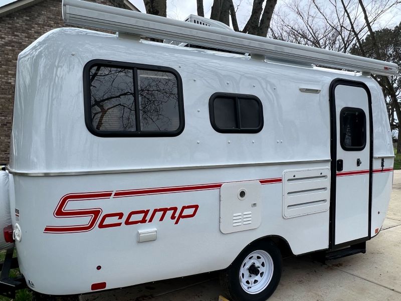 Scamp 16' travel trailers under 5000 lbs exterior