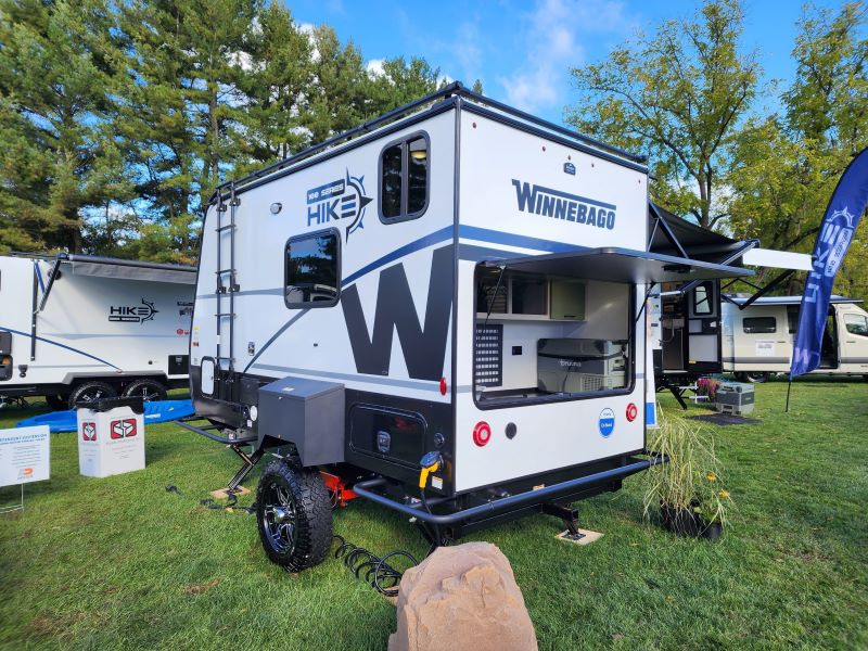Winnebago Hike 100 travel trailers under 5000 lbs exterior