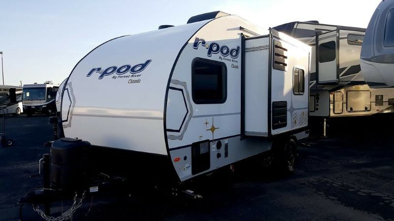 r-pod 180C travel trailers under 5000 lbs exterior