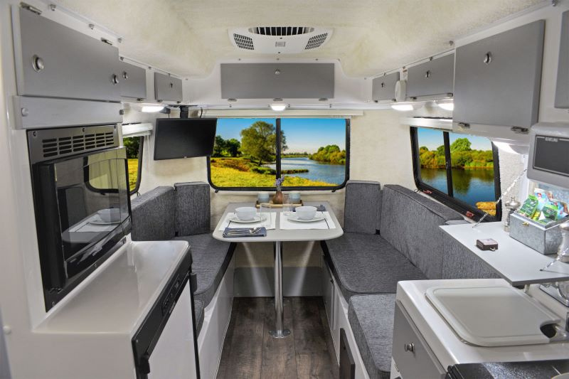 Casita Liberty Interior - travel trailers under 4000 lbs