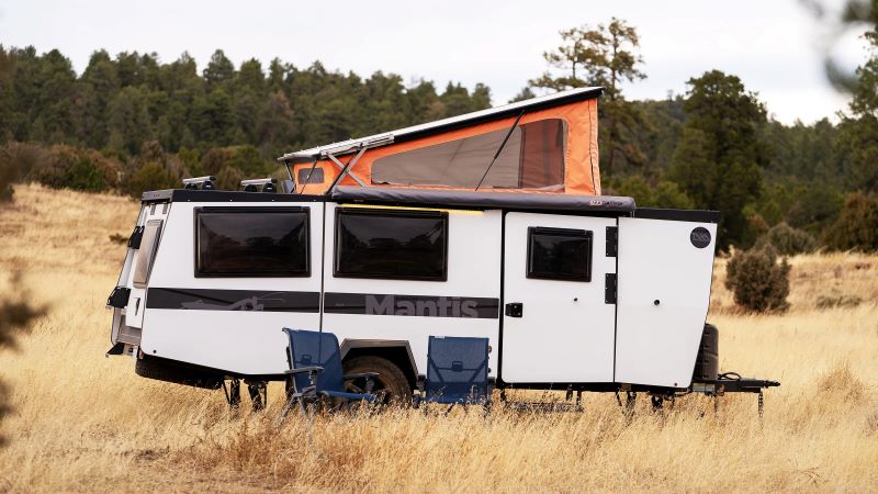 TAXA Mantis Exterior - Pop-Up Campers with Bathrooms