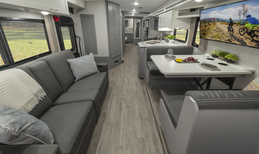 Winnebago Sunstar 31B Interior Class A RVs with Bunk Beds