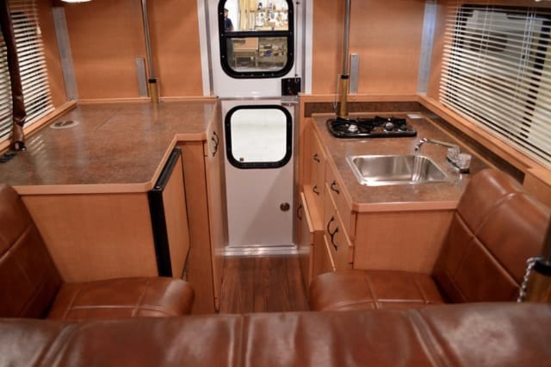 Best Pop Up Truck Campers With Bathrooms Alaskan 6.5 Cabover Hardsided Pop Up Truck Camper Interior