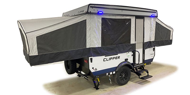 The Coachmen Clipper 128LS is one of the best popup campers for beginners