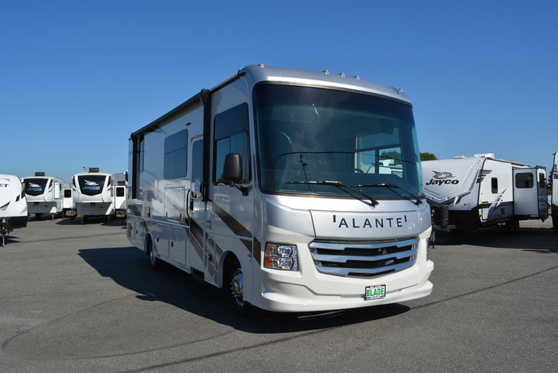 the Jayco Alante 27A is a great Class A RV under 30 feet long