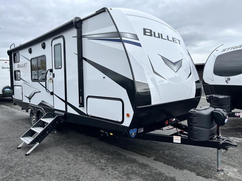 Keystone Bullet 211BHSWE Exterior Travel Trailer with Bunk Beds