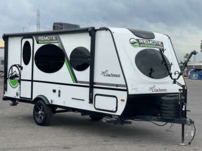 Forest River Remote 19R Exterior - Campers to Tow with SUV