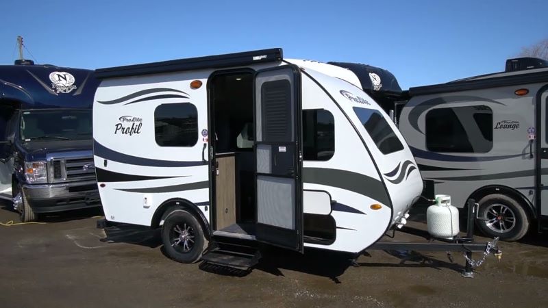 Roulotte ProLite Profil Exterior Campers Under 2,000 lbs