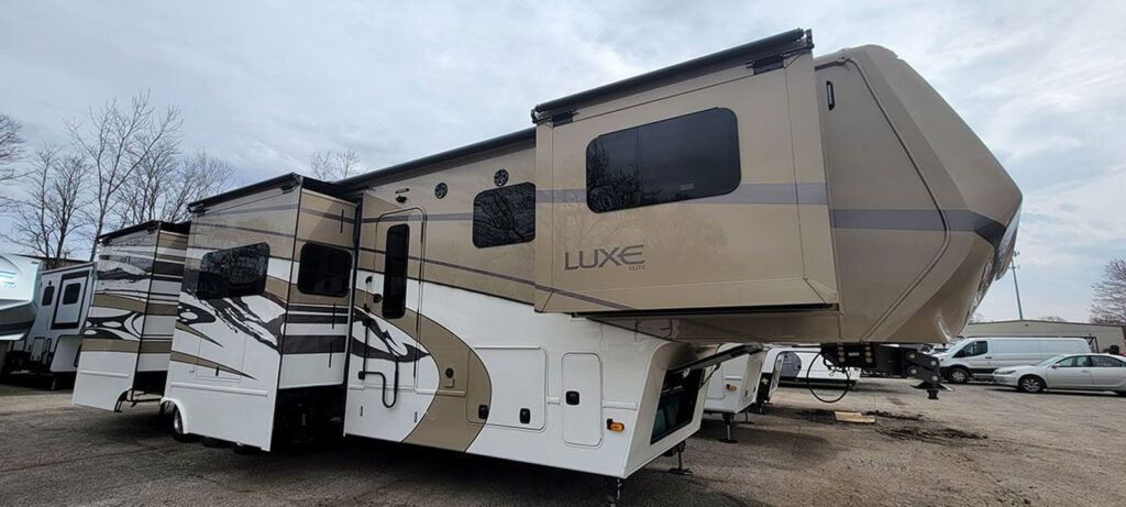 Luxe is one of the best-built 5th wheel brands