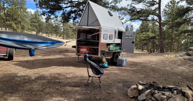 AntiShanty AS-1 Exterior A-frame campers