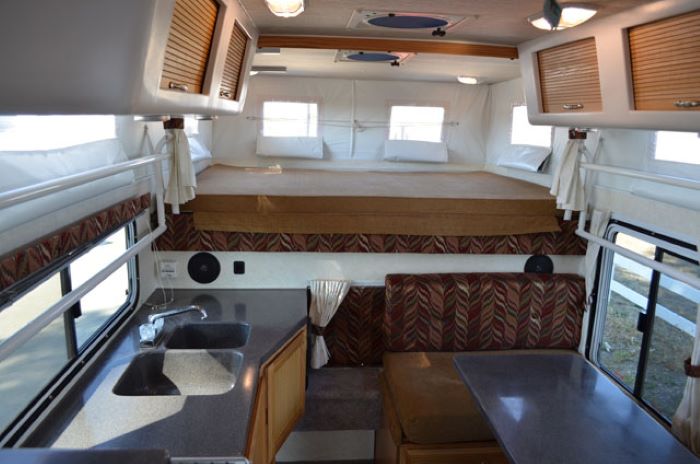 Halmark truck camper interior