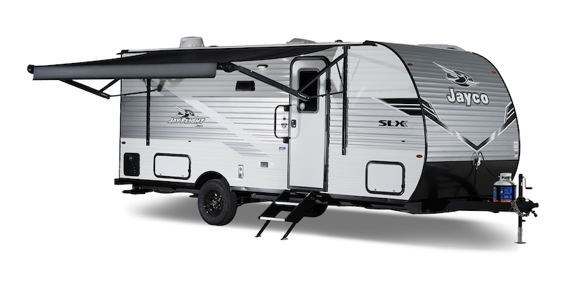 Jayco Jay Flight SLX 175BH exterior photo with awning open
