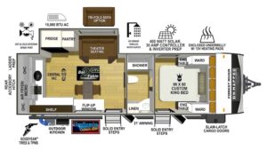 2026 Forest River R-Pod Unmapped travel trailer floor plan